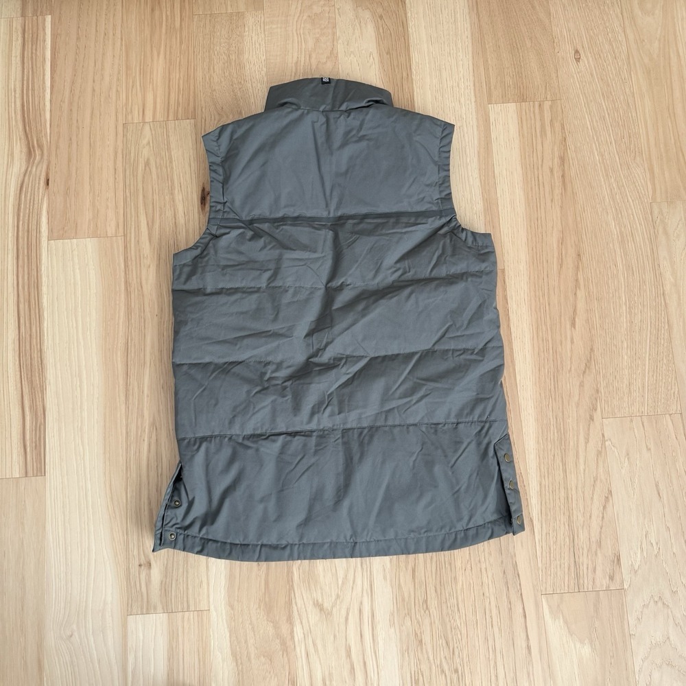 Unisex Cotopaxi Tianjin 650F Down Canvas Vest Men's Size S Women's M  Grey - Picture 4 of 15